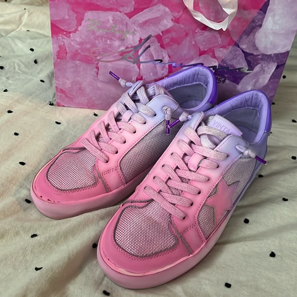 Vintage Havana Shoes - Vintage Havana, 10, ombré pink & purple